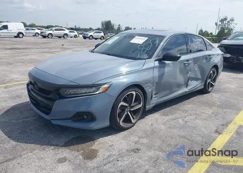 2021 Honda Accord Sport 2.0T from USA, damaged, VIN 1HGCV2F32MA005827